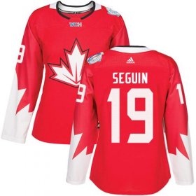 Wholesale Cheap Team Canada #19 Tyler Seguin Red 2016 World Cup Women\'s Stitched NHL Jersey
