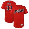 Wholesale Cheap Indians #33 Brad Hand Red Flexbase Authentic Collection Stitched MLB Jersey