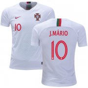 Wholesale Cheap Portugal #10 J.Mario Away Kid Soccer Country Jersey