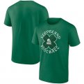 Wholesale Cheap Men's Cleveland Browns Kelly Green St. Patrick's Day Celtic T-Shirt