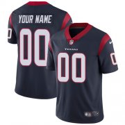 Wholesale Cheap Nike Houston Texans Customized Navy Blue Team Color Stitched Vapor Untouchable Limited Men's NFL Jersey