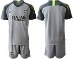 Wholesale Cheap Boca Juniors Blank Grey Goalkeeper Soccer Club Jersey