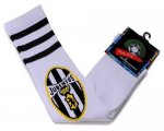 Wholesale Cheap Juventus Soccer Football Sock White