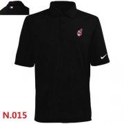 Wholesale Cheap Nike Cleveland Indians 2014 Players Performance Polo Black