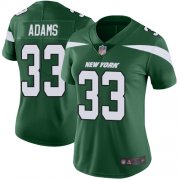 Wholesale Cheap Nike Jets #33 Jamal Adams Green Team Color Women's Stitched NFL Vapor Untouchable Limited Jersey