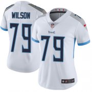 Wholesale Cheap Nike Titans #79 Isaiah Wilson White Women's Stitched NFL Vapor Untouchable Limited Jersey