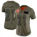 Wholesale Cheap Nike Bengals #21 Mackensie Alexander Camo Women's Stitched NFL Limited 2019 Salute To Service Jersey