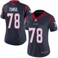 Wholesale Cheap Nike Texans #78 Laremy Tunsil Navy Blue Team Color Women's Stitched NFL Vapor Untouchable Limited Jersey