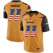 Wholesale Cheap Missouri Tigers 11 Blaine Gabbert Gold USA Flag Nike College Football Jersey