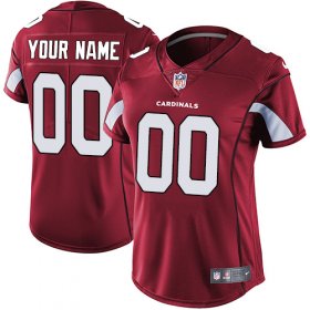Wholesale Cheap Nike Arizona Cardinals Customized Red Team Color Stitched Vapor Untouchable Limited Women\'s NFL Jersey