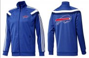 Wholesale Cheap NFL Buffalo Bills Team Logo Jacket Blue_5