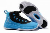Wholesale Cheap Air Jordan Ultra.Fly 2 Shoes Black/Royal Blue-White