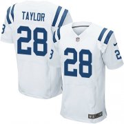 Wholesale Cheap Nike Colts #28 Jonathan Taylor White Men's Stitched NFL New Elite Jersey