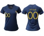 Wholesale Cheap Women's France Personalized Home Soccer Country Jersey