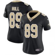 Wholesale Cheap Nike Saints #89 Josh Hill Black Team Color Women's Stitched NFL Vapor Untouchable Limited Jersey