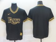 Wholesale Cheap Men Tampa Bay Rays Blank Black gold Game Nike 2022 MLB Jersey
