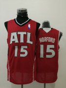 Wholesale Cheap Men's Atlanta Hawks #15 Al Horford Red Swingman Jersey