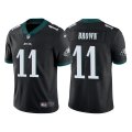 Wholesale Cheap Youth Philadelphia Eagles #11 A. J. Brown Black Vapor Untouchable Limited Stitched Football Jersey