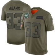 Wholesale Cheap Nike Jets #33 Jamal Adams Camo Men's Stitched NFL Limited 2019 Salute To Service Jersey