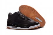 Wholesale Cheap Air Jordan 3 Retro Shoes Black/White-Brown