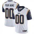 Wholesale Cheap Nike Los Angeles Rams Customized White Stitched Vapor Untouchable Limited Men's NFL Jersey