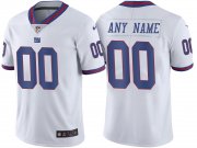 Wholesale Cheap Men's New York Giants ACTIVE PLAYER Custom White Color Rush Limited Stitched NFL Jersey