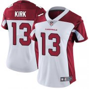 Wholesale Cheap Nike Cardinals #13 Christian Kirk White Women's Stitched NFL Vapor Untouchable Limited Jersey