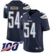 Wholesale Cheap Nike Chargers #54 Melvin Ingram Navy Blue Team Color Men's Stitched NFL 100th Season Vapor Limited Jersey