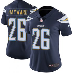 Wholesale Cheap Nike Chargers #26 Casey Hayward Navy Blue Team Color Women\'s Stitched NFL Vapor Untouchable Limited Jersey