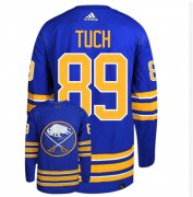 Wholesale Cheap Men's Buffalo Sabres #89 Alex Tuch Blue Stitched Jersey