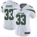 Wholesale Cheap Nike Jets #33 Jamal Adams White Women's Stitched NFL Vapor Untouchable Limited Jersey