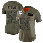 Wholesale Cheap Nike Rams #54 Leonard Floyd Camo Women's Stitched NFL Limited 2019 Salute To Service Jersey