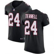 Wholesale Cheap Nike Falcons #24 A.J. Terrell Black Alternate Men's Stitched NFL New Elite Jersey
