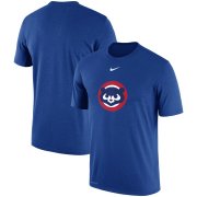 Wholesale Cheap Chicago Cubs Nike Batting Practice Logo Legend Performance T-Shirt Royal