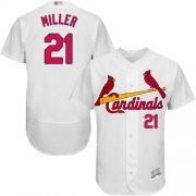 Wholesale Cheap Cardinals #21 Andrew Miller White Flexbase Authentic Collection Stitched MLB Jersey