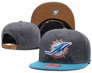 Wholesale Cheap NFL Miami Dolphins Team Logo Snapback Adjustable Hat