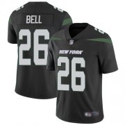 Wholesale Cheap Nike Jets #26 Le'Veon Bell Black Alternate Men's Stitched NFL Vapor Untouchable Limited Jersey