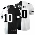 Cheap Arizona Cardinals #10 DeAndre Hopkins Men's Black V White Peace Split Nike Vapor Untouchable Limited NFL Jersey