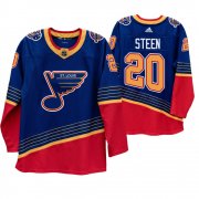 Wholesale Cheap St. Louis Blues #20 Alexander Steen 90s Vintage 2019-20 Authentic Royal NHL Jersey
