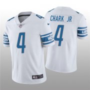 Wholesale Cheap Men's Detroit Lions #4 DJ Chark Jr. White Vapor Untouchable Limited Stitched Jersey
