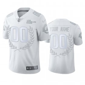 Wholesale Cheap Los Angeles Rams Custom Men\'s Nike Platinum NFL MVP Limited Edition Jersey