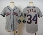 Wholesale Cheap Astros #34 Nolan Ryan Grey Cool Base Stitched Youth MLB Jersey