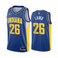 Wholesale Cheap Nike Pacers #26 Jeremy Lamb Blue NBA Swingman 2020-21 City Edition Jersey