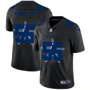 Wholesale Cheap Dallas Cowboys #55 Leighton Vander Esch Men's Nike Team Logo Dual Overlap Limited NFL Jersey Black