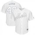 Wholesale Cheap Mets #48 Jacob DeGrom White 