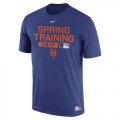 Wholesale Cheap Men's New York Mets Nike Royal 2017 Spring Training Authentic Collection Legend Team Issue Performance T-Shirt