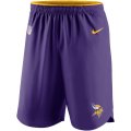 Wholesale Cheap Minnesota Vikings Nike Sideline Vapor Performance Shorts Purple