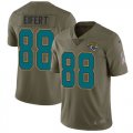 Wholesale Cheap Nike Jaguars #88 Tyler Eifert Olive Youth Stitched NFL Limited 2017 Salute To Service Jersey