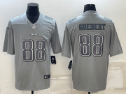 Wholesale Cheap Men's Philadelphia Eagles #88 Dallas Goedert Gray Atmosphere Fashion Stitched Jersey