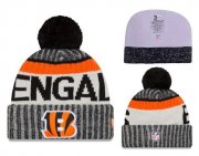 Wholesale Cheap NFL Cincinnati Bengals Logo Stitched Knit Beanies 014